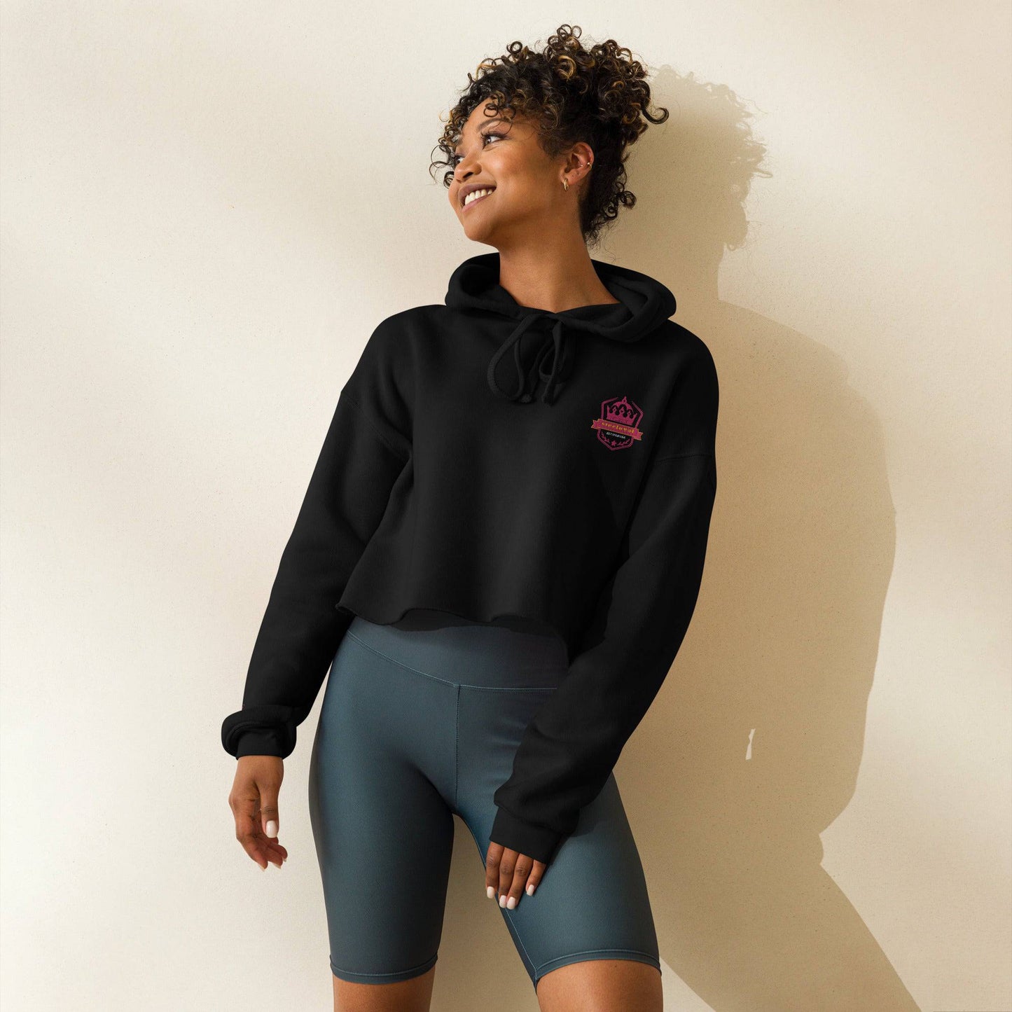 "Steeloyal Queen Crop Hoodie" - STEELOYAL