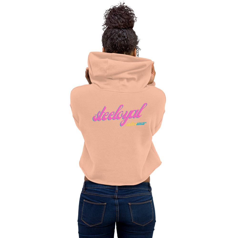 "Steeloyal Queen Crop Hoodie" - STEELOYAL