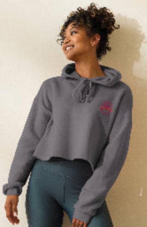 "Steeloyal Queen Crop Hoodie" - STEELOYAL