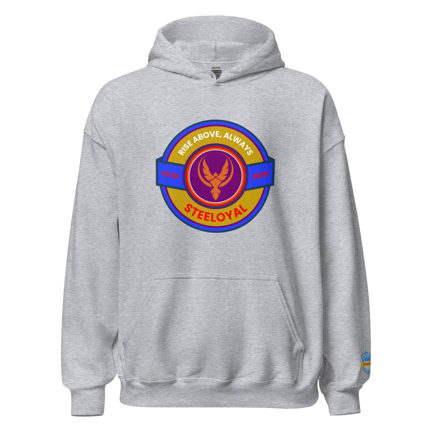 Steeloyal "Rise above" hoodie - STEELOYAL