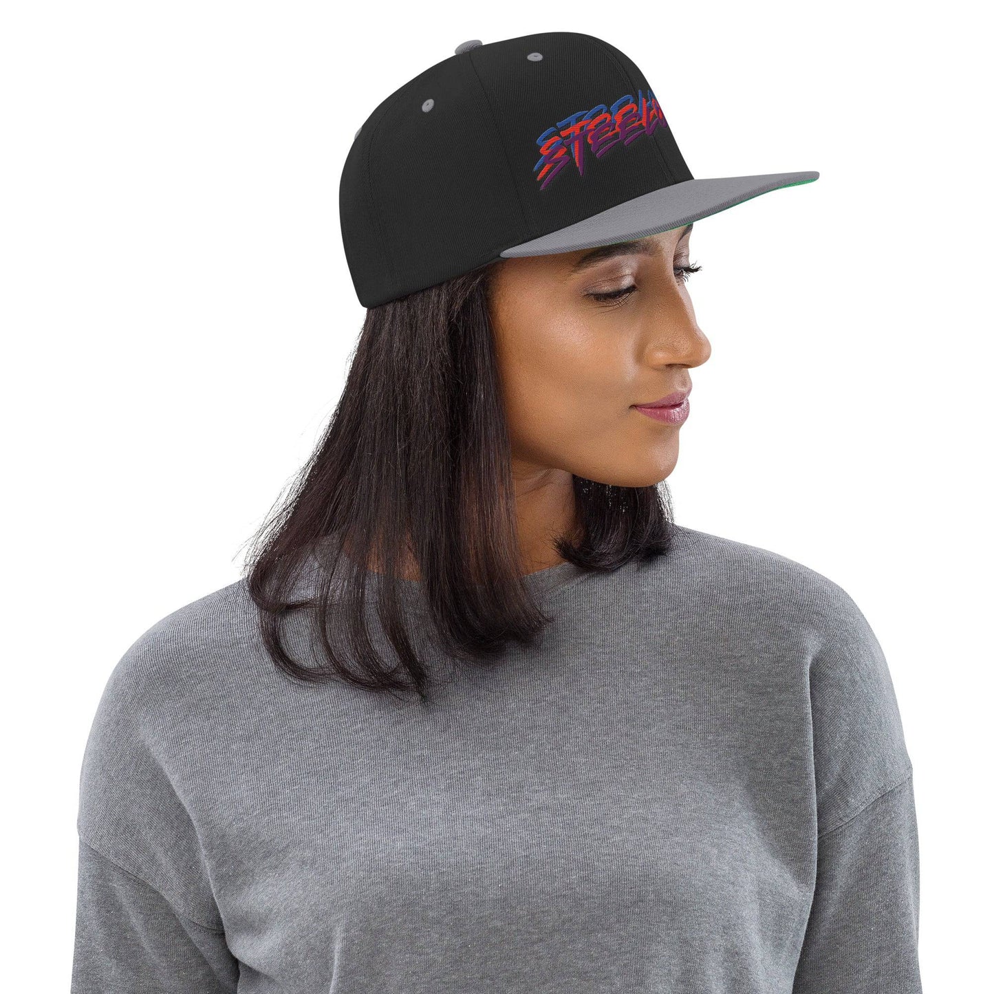 "Steeloyal Tri-Signature Snapback crown" - STEELOYAL