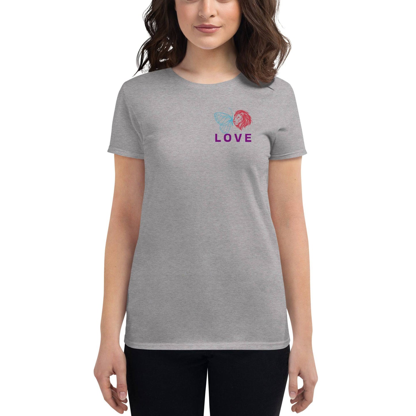Steeloyal Women's short sleeve love t-shirt - STEELOYAL