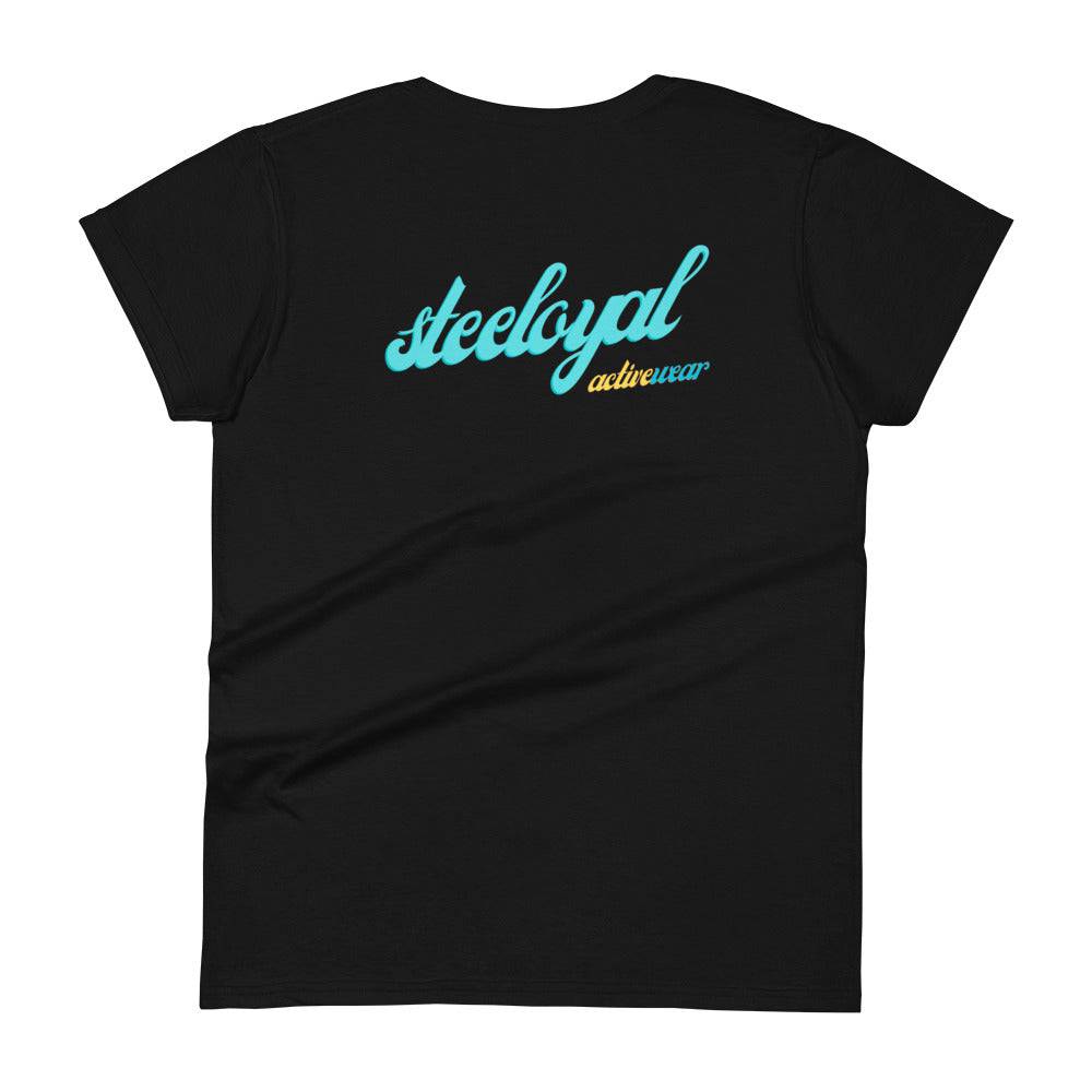 Women's Steeloyal loyalty and love short T-shirt - STEELOYAL
