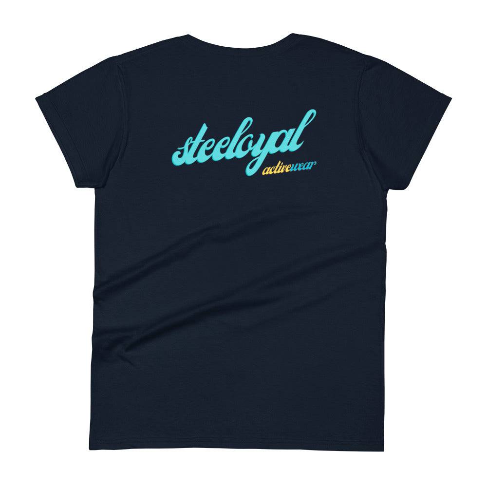 Women's Steeloyal loyalty and love short T-shirt - STEELOYAL