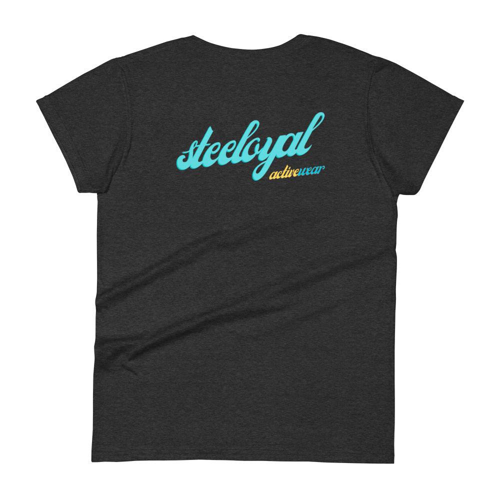 Women's Steeloyal loyalty and love short T-shirt - STEELOYAL