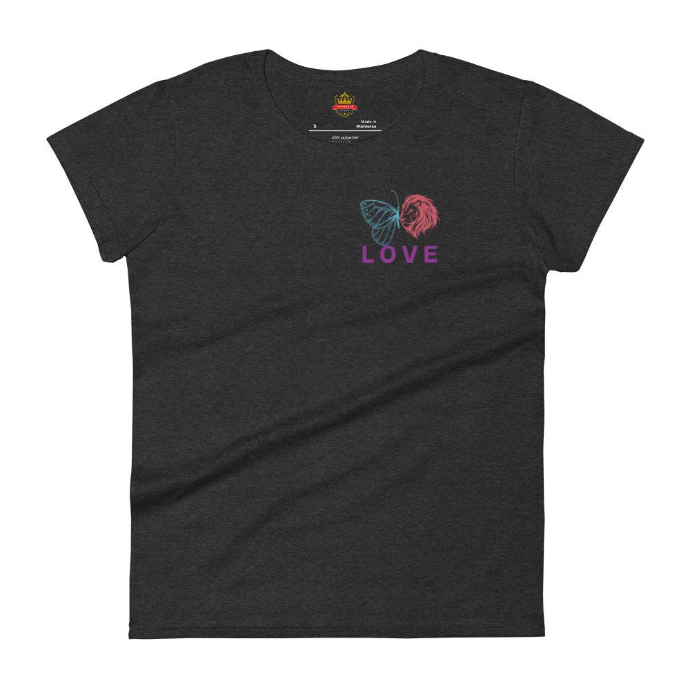 Women's Steeloyal loyalty and love short T-shirt - STEELOYAL