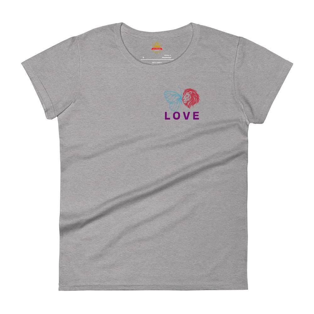 Women's Steeloyal loyalty and love short T-shirt - STEELOYAL