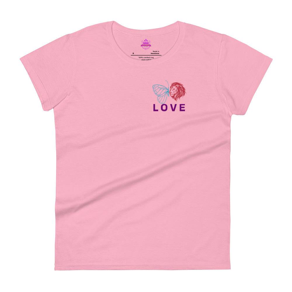Women's Steeloyal loyalty and love short T-shirt - STEELOYAL