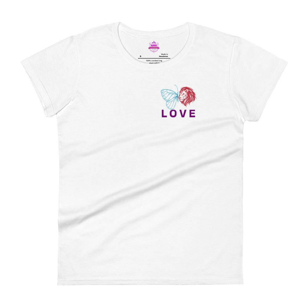 Women's Steeloyal loyalty and love short T-shirt - STEELOYAL