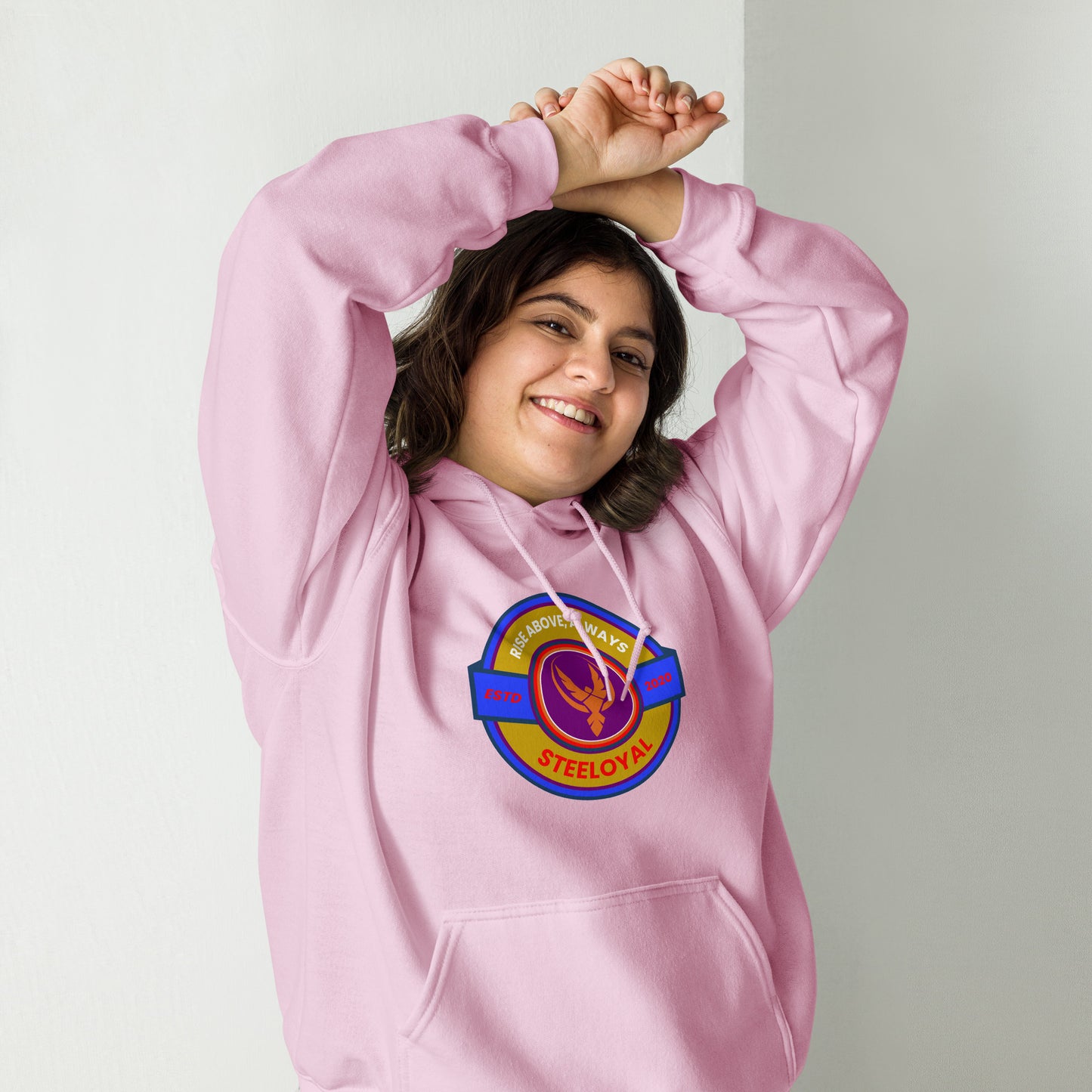 Steeloyal "Rise above" hoodie - STEELOYAL