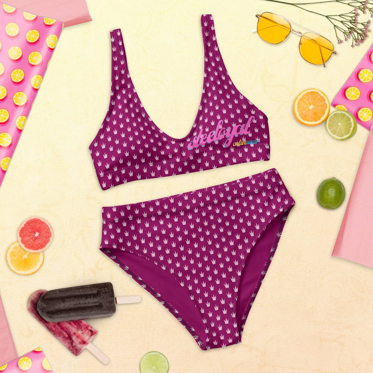 Steeloyal Royal Waves bikini set - STEELOYAL