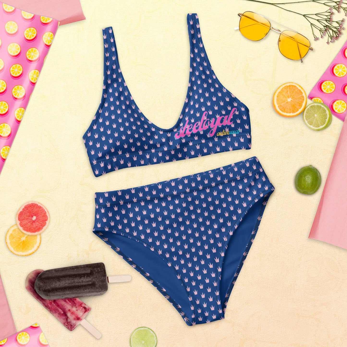 Steeloyal "Royal Waves" Bikini Set - STEELOYAL