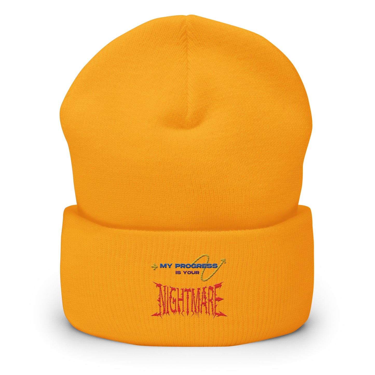 Steeloyal my progress is your nightmare beanie - STEELOYAL