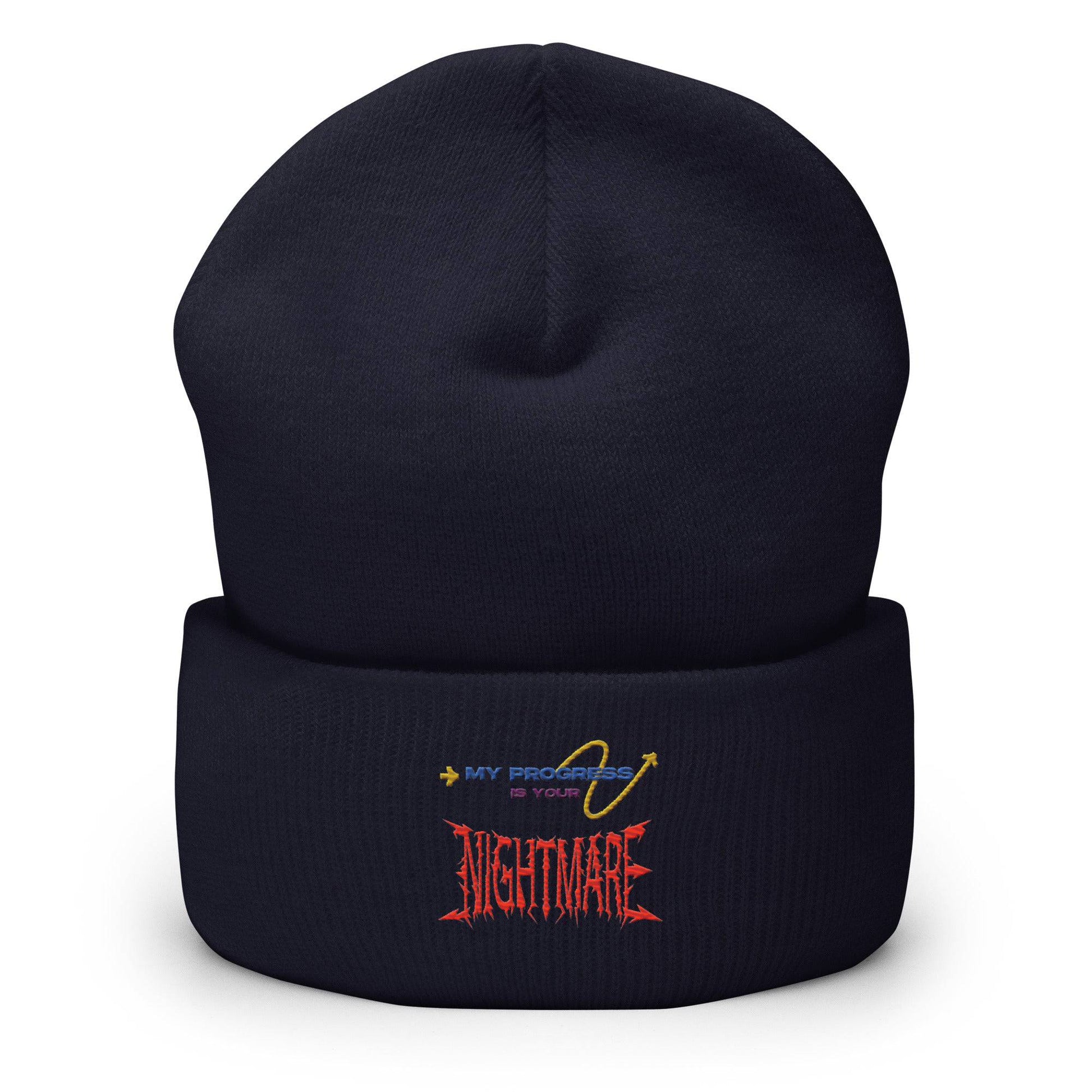 Steeloyal my progress is your nightmare beanie - STEELOYAL