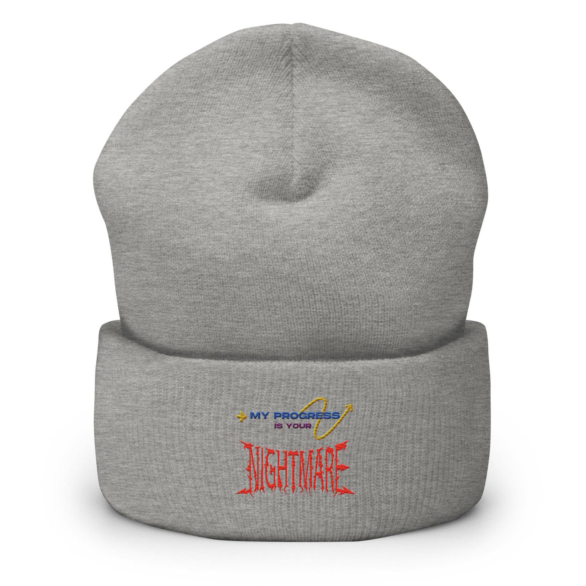 Steeloyal my progress is your nightmare beanie - STEELOYAL