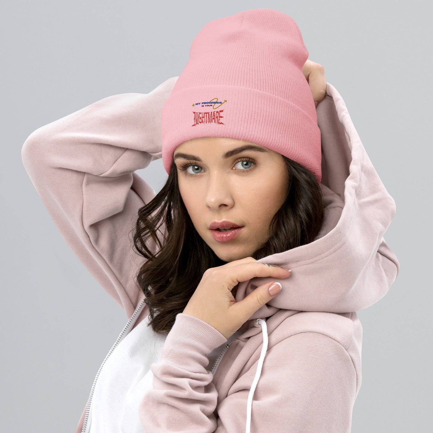 Steeloyal my progress is your nightmare beanie - STEELOYAL