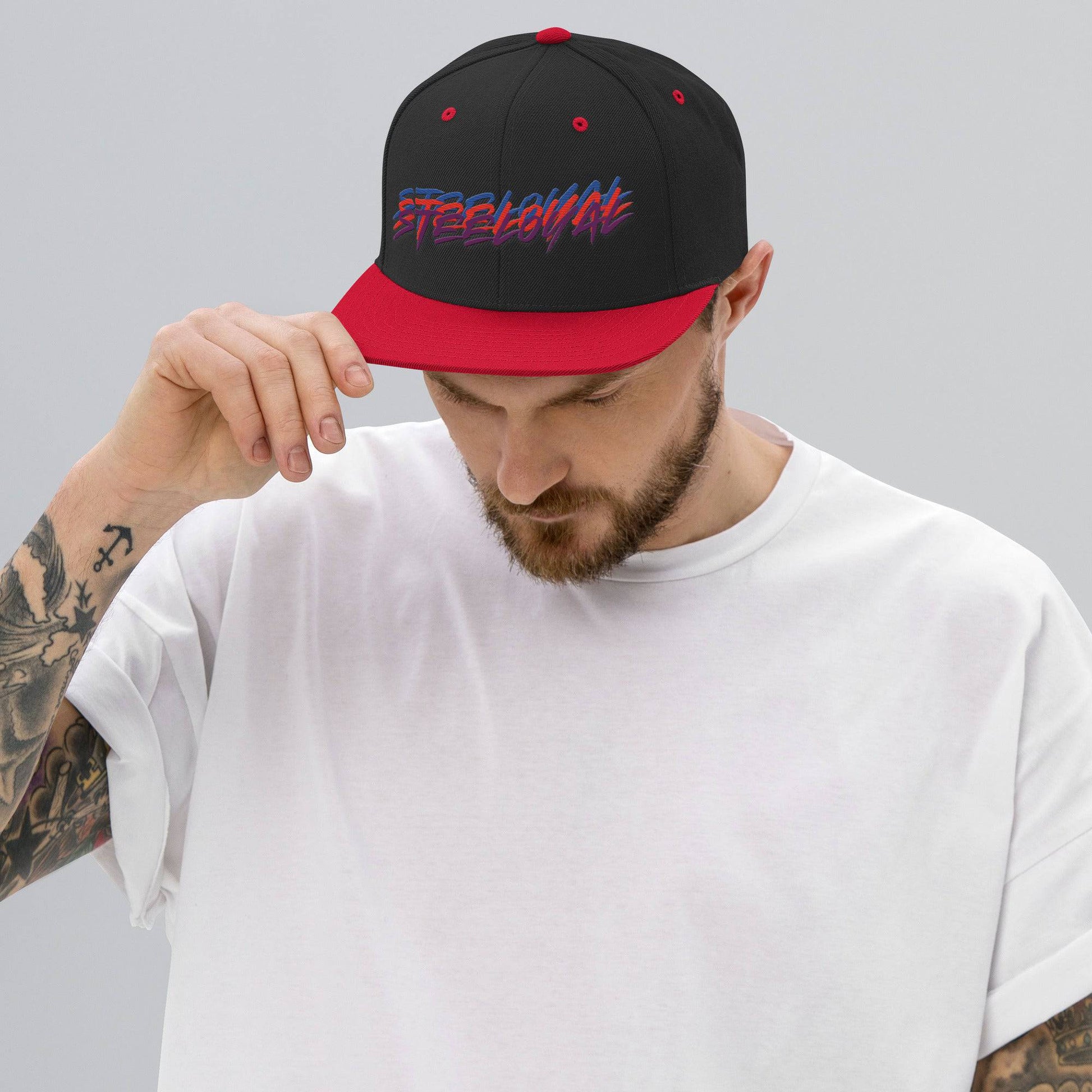 "Steeloyal Tri-Signature Snapback crown" - STEELOYAL