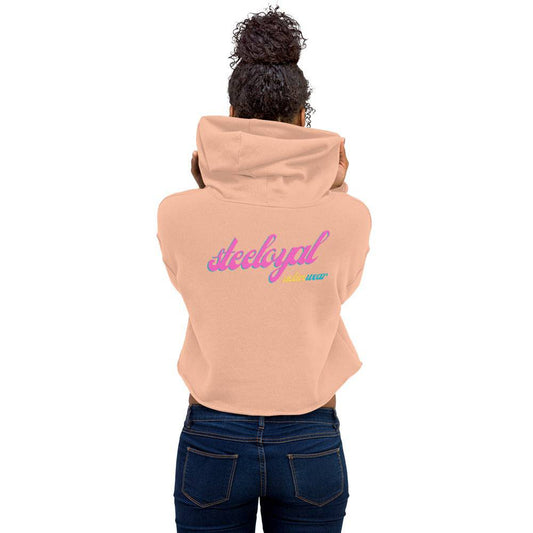 "Steeloyal Queen Crop Hoodie" - STEELOYAL