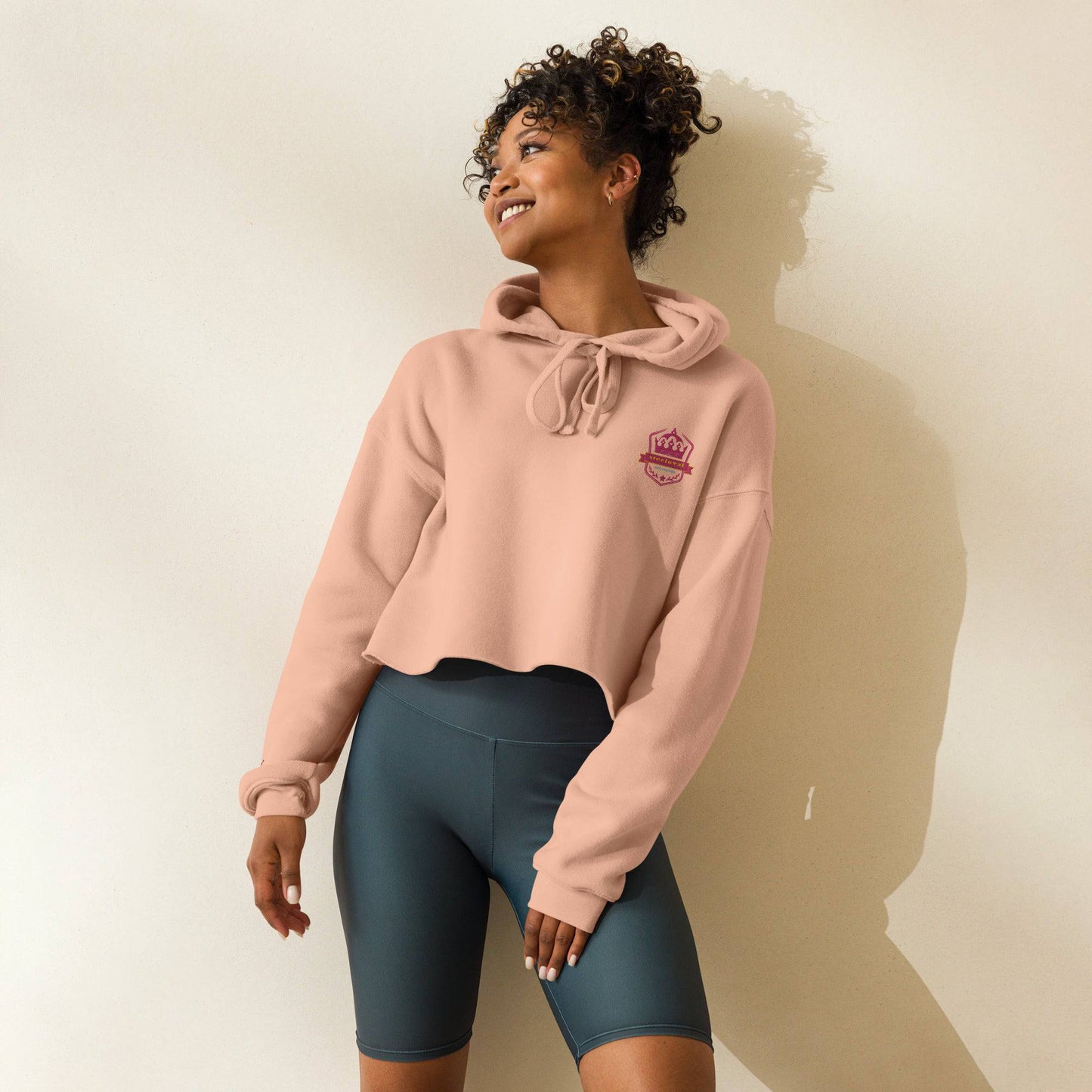 "Steeloyal Queen Crop Hoodie" - STEELOYAL