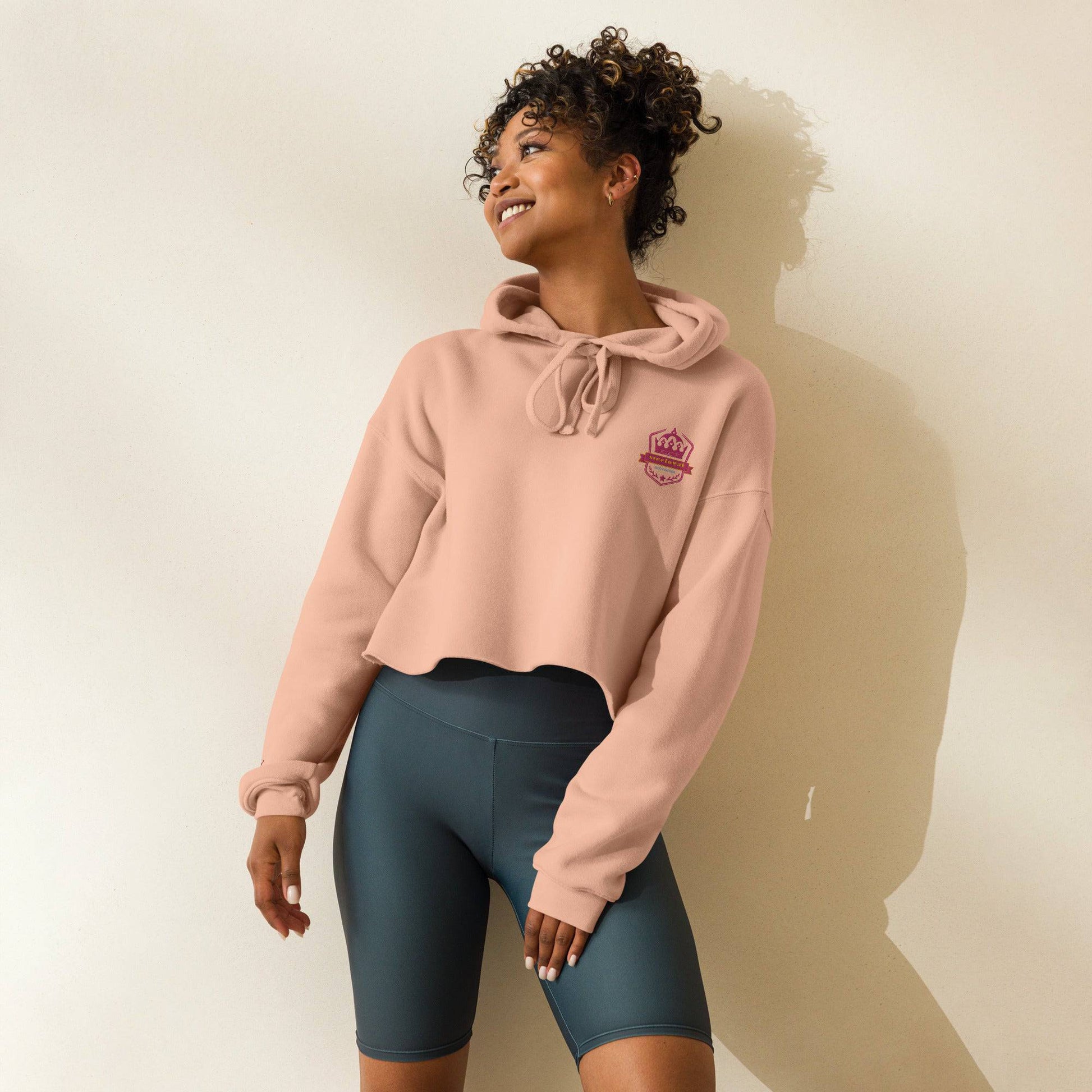 "Steeloyal Queen Crop Hoodie" - STEELOYAL