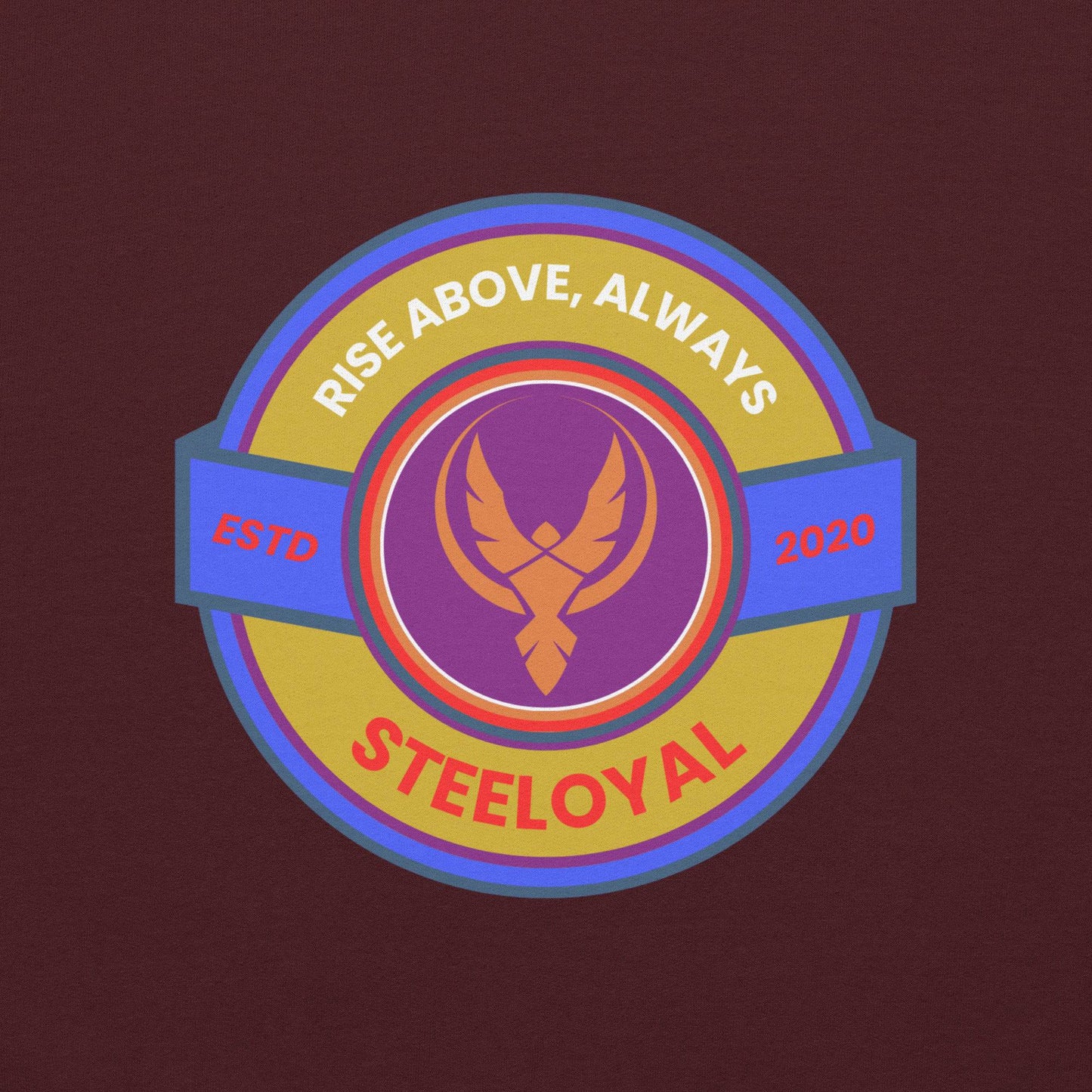 Steeloyal "Rise above" hoodie - STEELOYAL