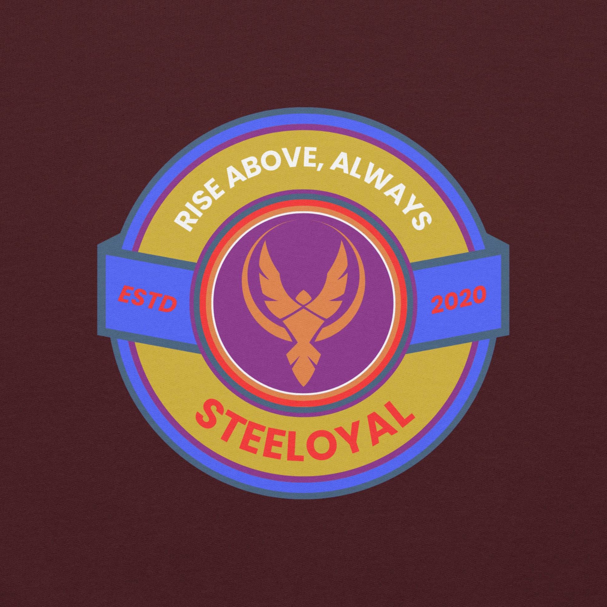 Steeloyal "Rise above" hoodie - STEELOYAL