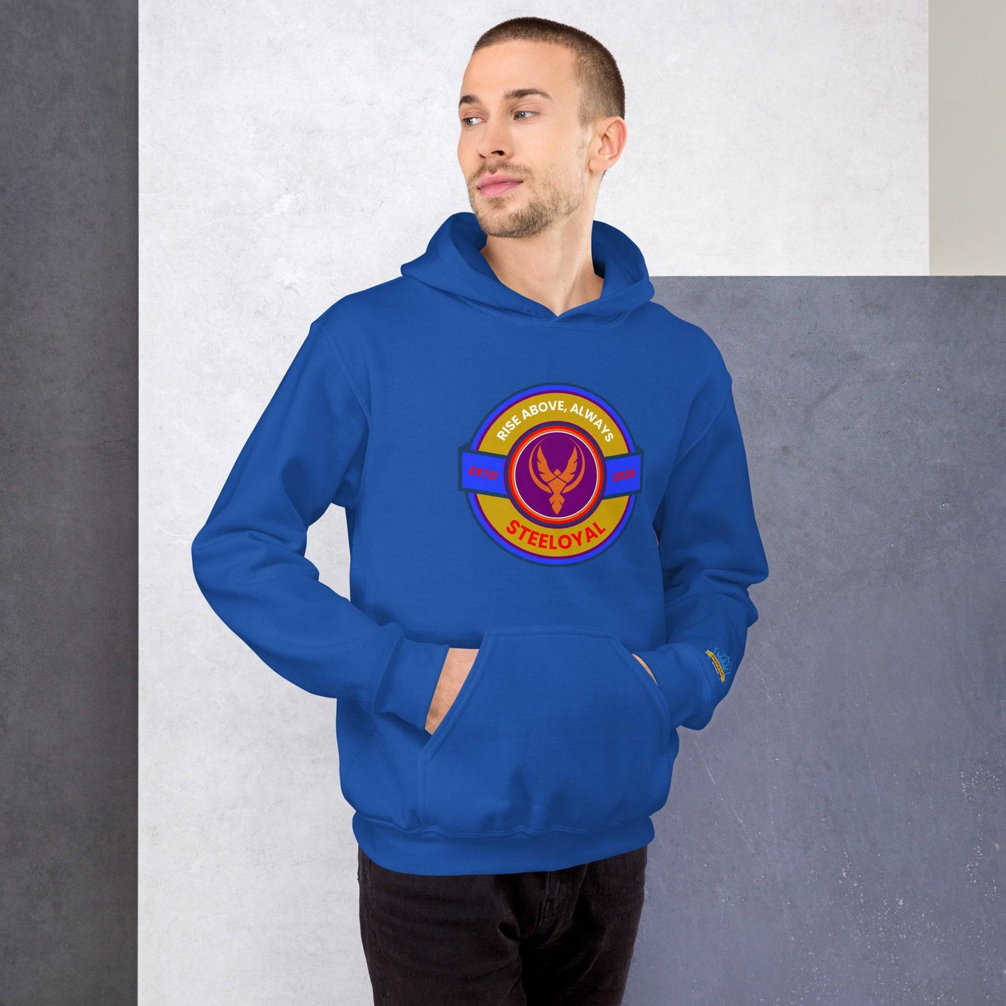 Steeloyal "Rise above" hoodie - STEELOYAL