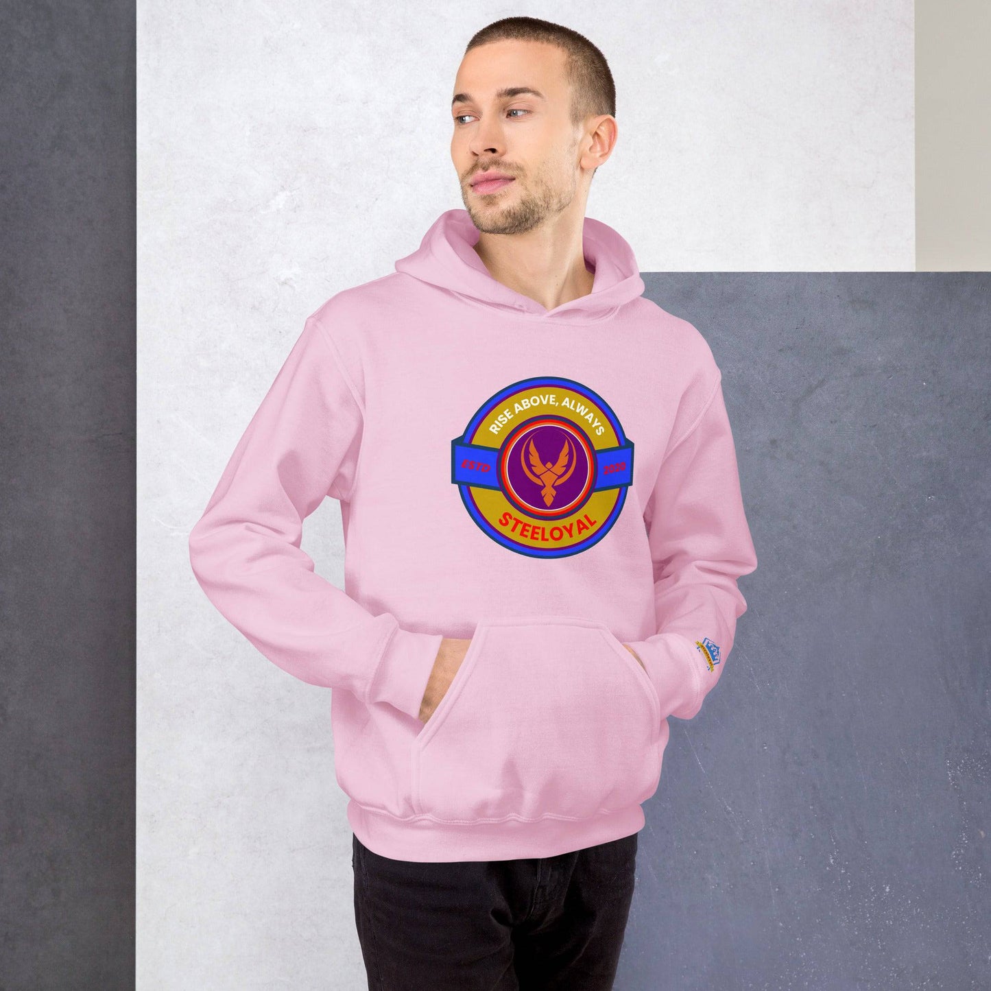 Steeloyal "Rise above" hoodie - STEELOYAL