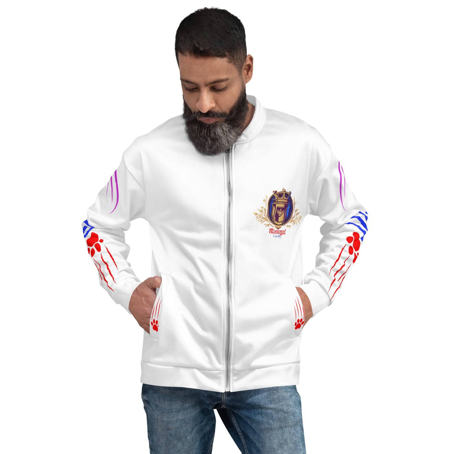 Steeloyal white light weight  "Regal Roar Bomber" - STEELOYAL