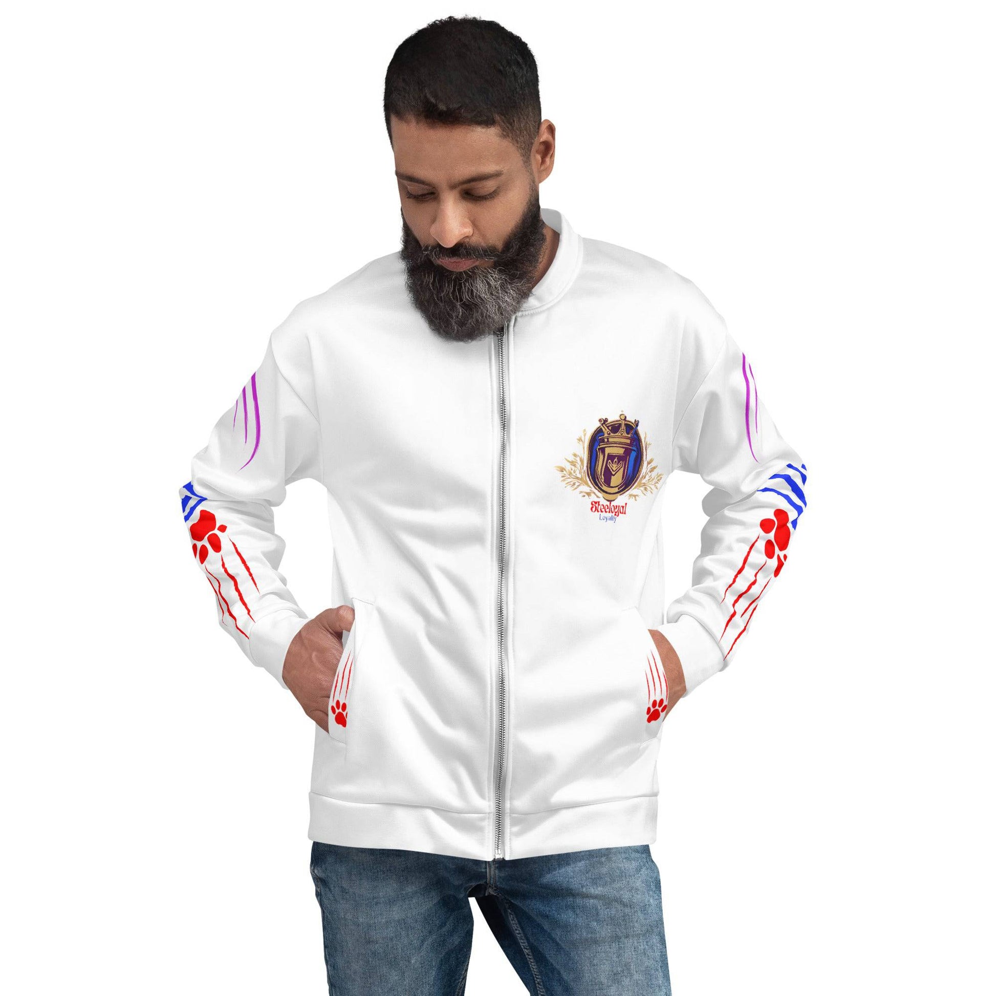 Steeloyal white light weight  "Regal Roar Bomber" - STEELOYAL