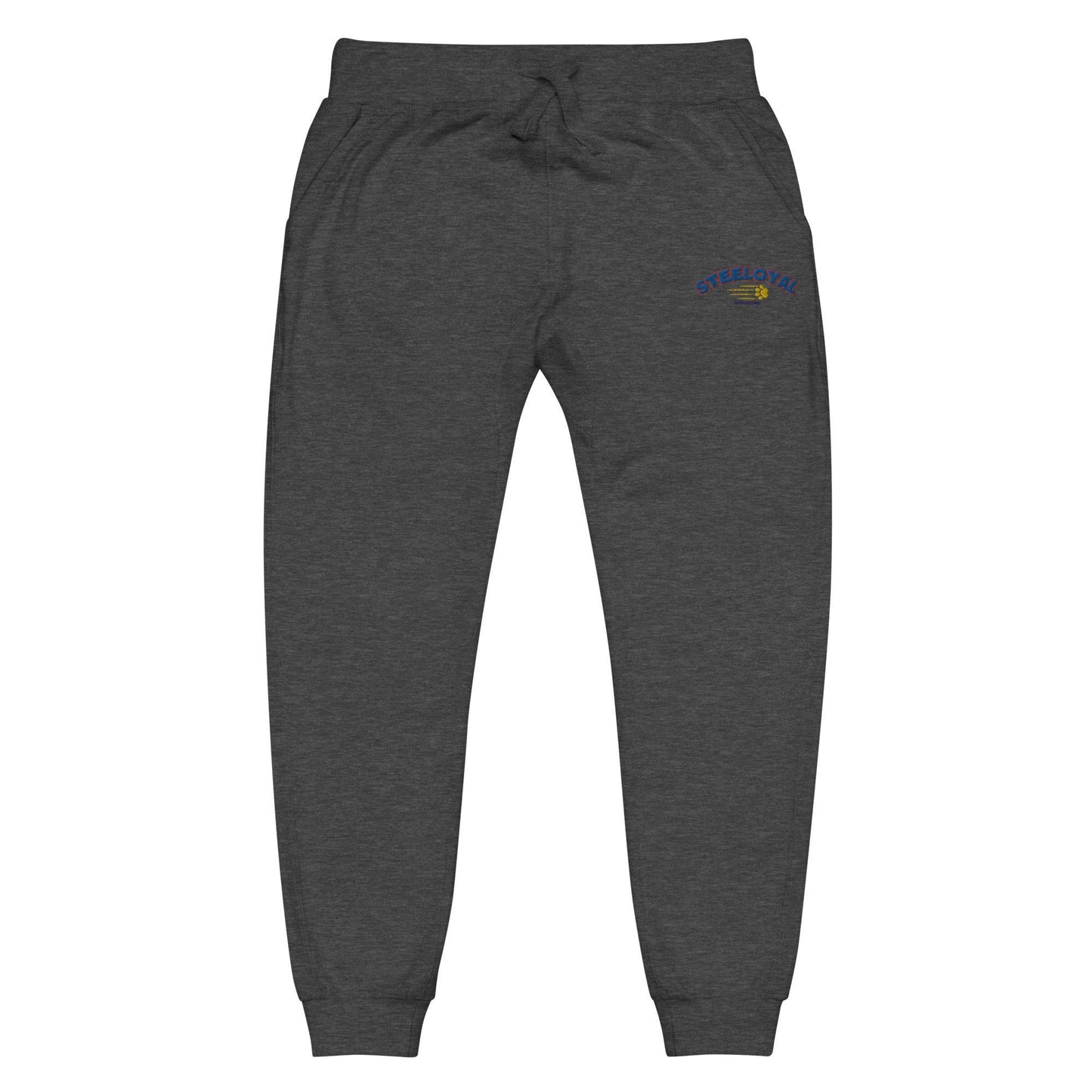 Steeloyal paw of loyalty logo fleece joggers - STEELOYAL