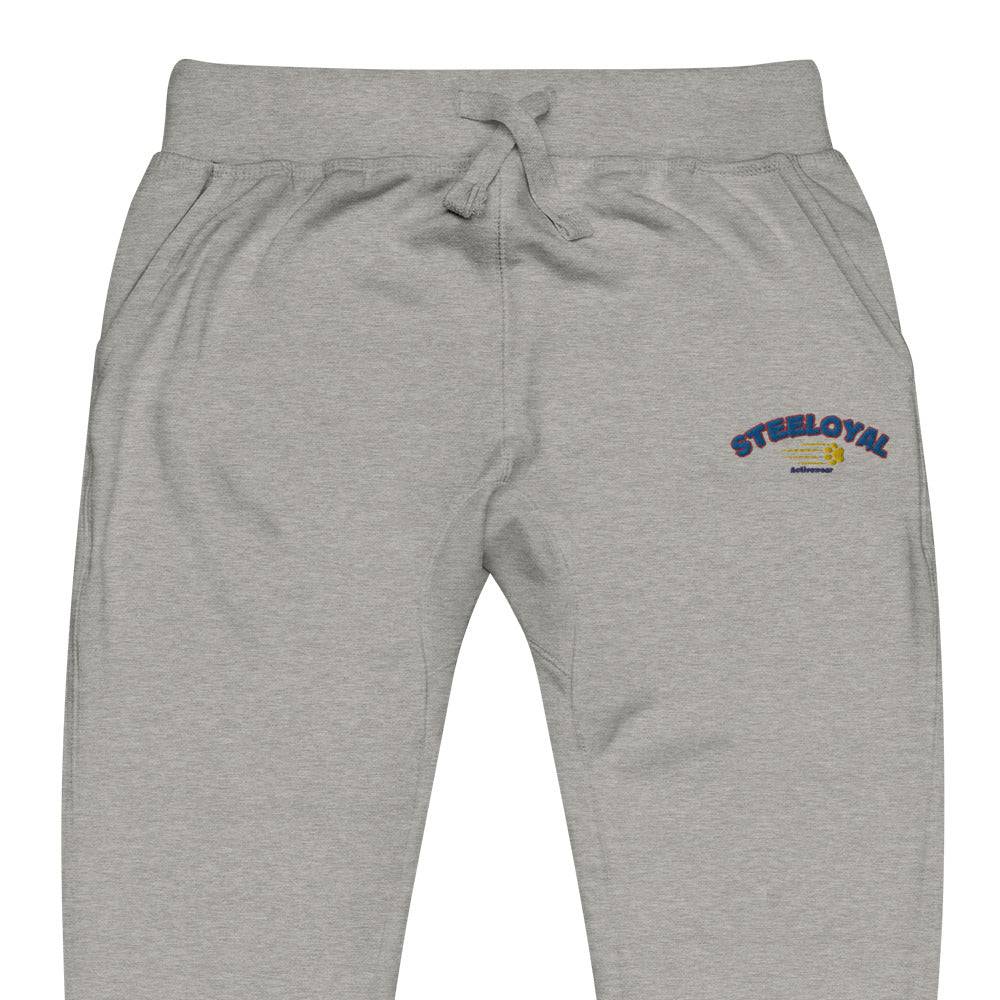Steeloyal paw of loyalty logo fleece joggers - STEELOYAL