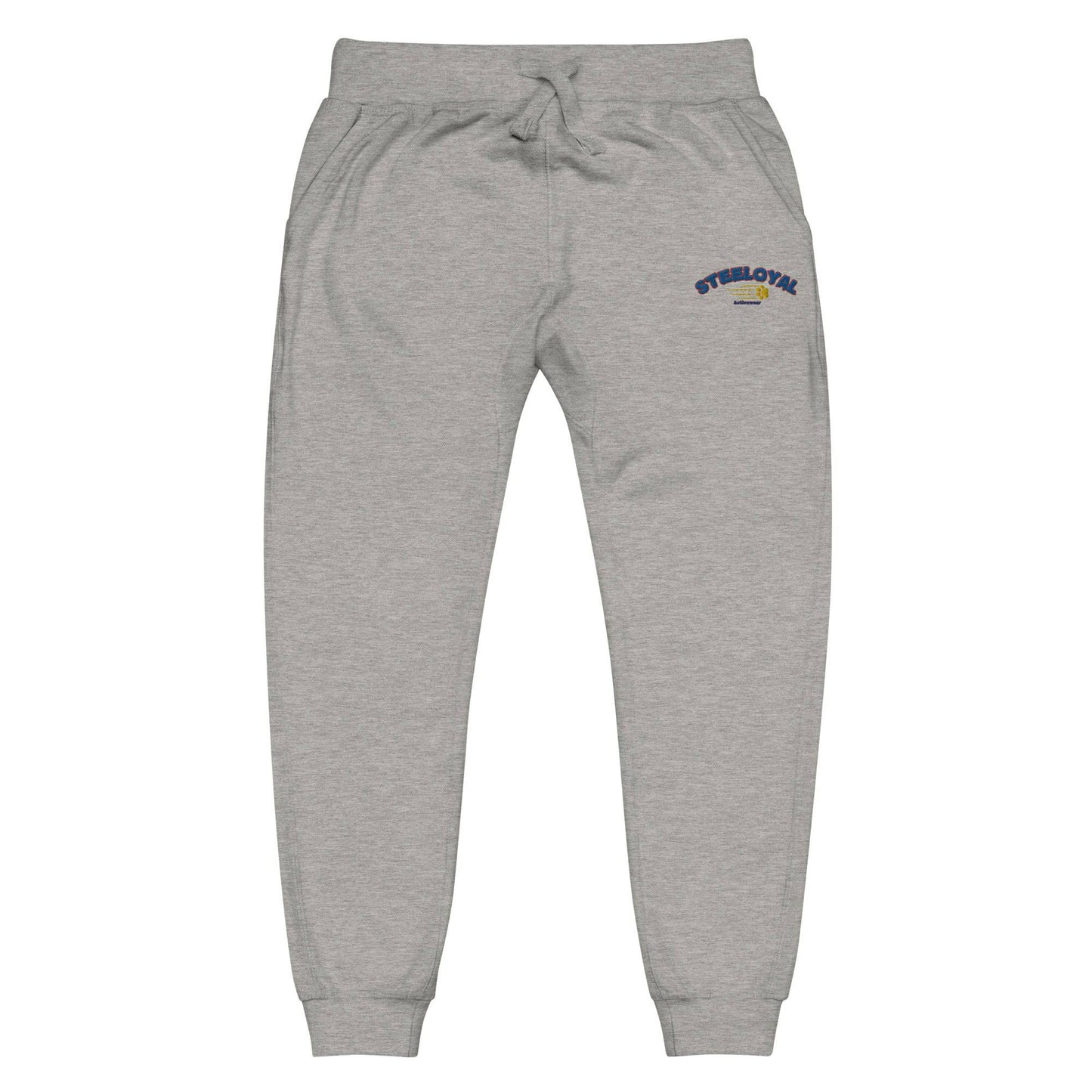 Steeloyal paw of loyalty logo fleece joggers - STEELOYAL