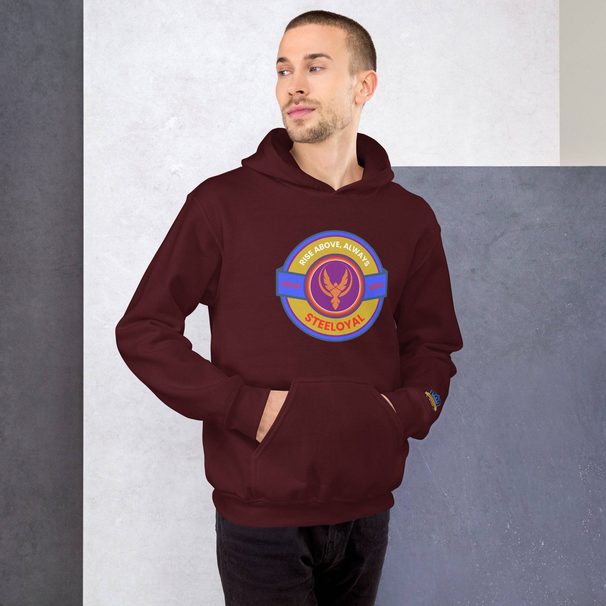 Steeloyal "Rise above" hoodie - STEELOYAL