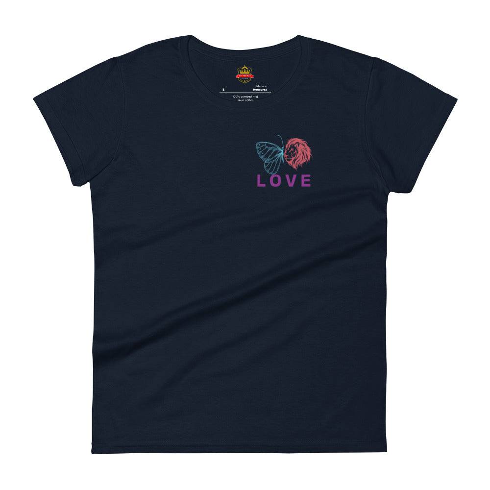Women's Steeloyal loyalty and love short T-shirt - STEELOYAL