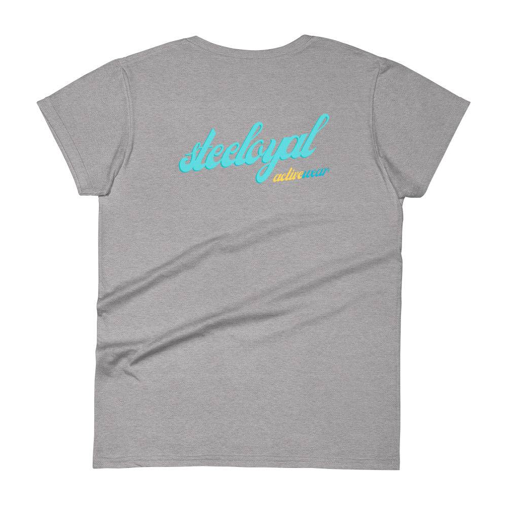 Women's Steeloyal loyalty and love short T-shirt - STEELOYAL