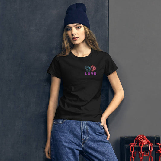 Women's Steeloyal loyalty and love short T-shirt - STEELOYAL