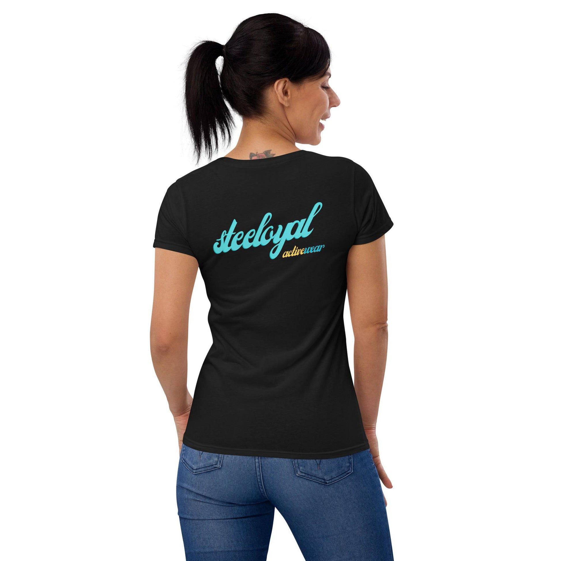 Women's Steeloyal loyalty and love short T-shirt - STEELOYAL