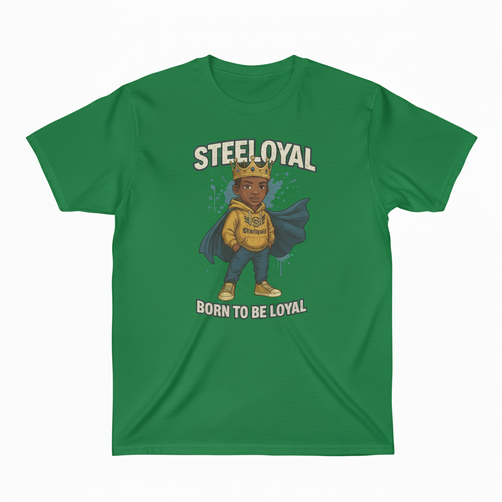Steeloyal born to be loyal boy's Youth Short Sleeve T-Shirt